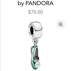 Tinker Bell slipper Pandora Charm